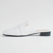 Tamara London Bastian White mules inside. Size 45 womens shoes