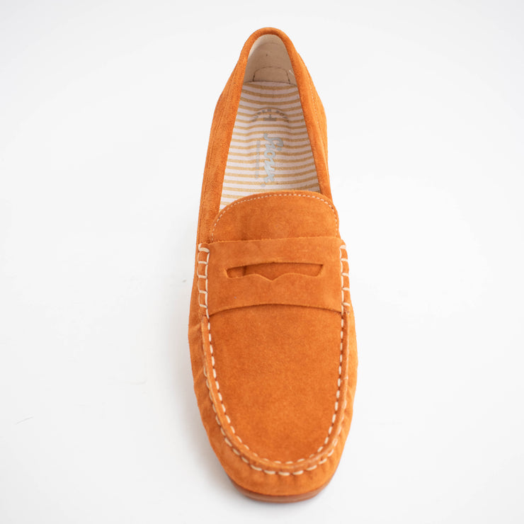 Sioux Carmona 700 Valley Rust Moccasins top. Size 12.5 womens shoes