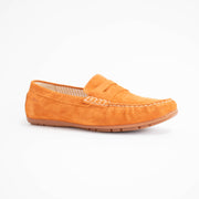 Sioux Carmona 700 Valley Rust Moccasins front. Size 11 womens shoes