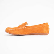 Sioux Carmona 700 Valley Rust Moccasins inside. Size 12 womens shoes