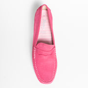 Sioux Carmona 700 Fuchsia Moccasin top. Size 12.5 womens shoes