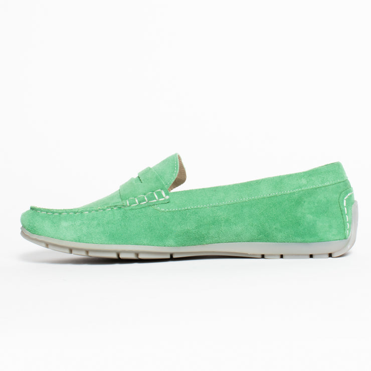 Sioux Carmona 700 Green Moccasin inside. Size 12 womens shoes