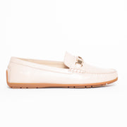 Sioux Carmona 703 Nude Moccasin side. Size 10 womens shoes