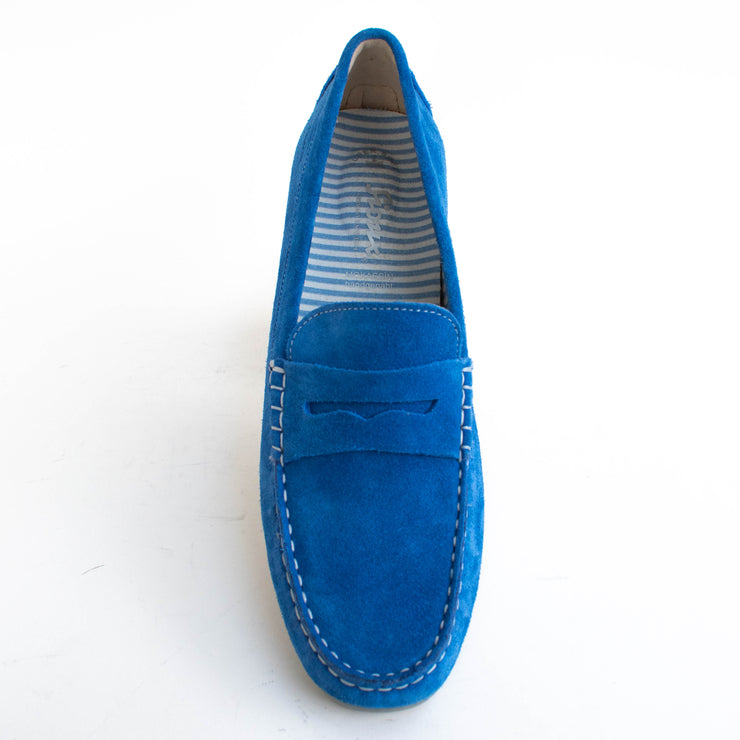 Sioux Carmona 700 Savoy Blue Moccasins top. Size 12.5 womens shoes