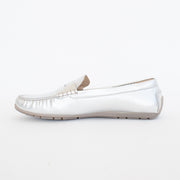 Sioux Carmona Silver Moccasin inside. Size 12 womens shoes