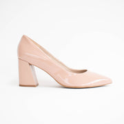 Capelli Rossi Cecilia Almond Patent Shoes side. Size 42 womens shoes