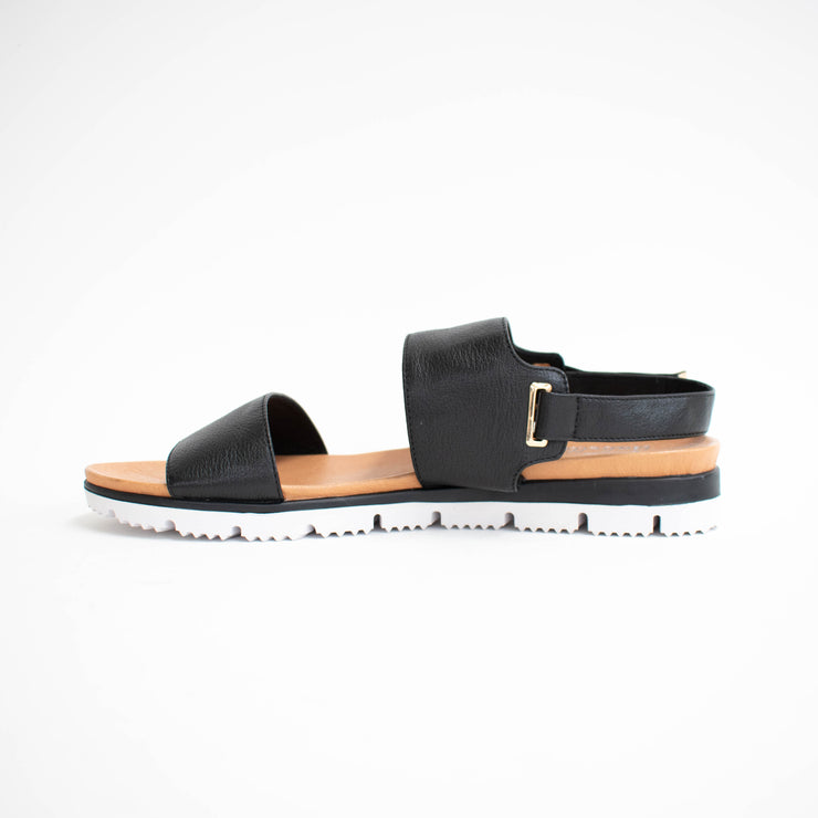 Isabella Chloe Black Sandals inside. Size 45 womens shoes