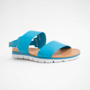 Isabella Chloe Blue Sandals front. Size 43 womens shoes