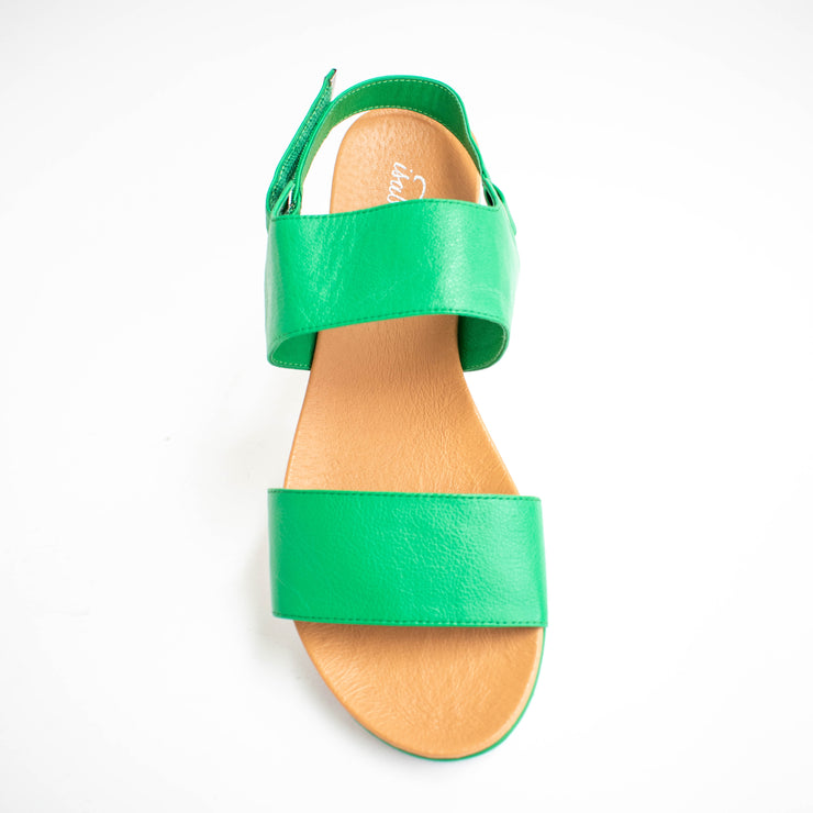 Isabella Chole Emerald Green Sandals top. Size 46 womens shoes