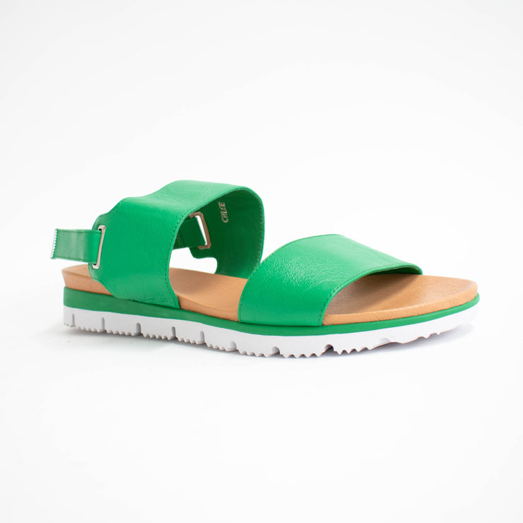 Isabella Chole Emerald Green Sandals front. Size 43 womens shoes