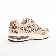 ASFVLT City Run Leopard Sneakers back. Size 44 womens shoes