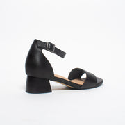 Ziera Clairest Black Sandal back. Size 44 womens shoes