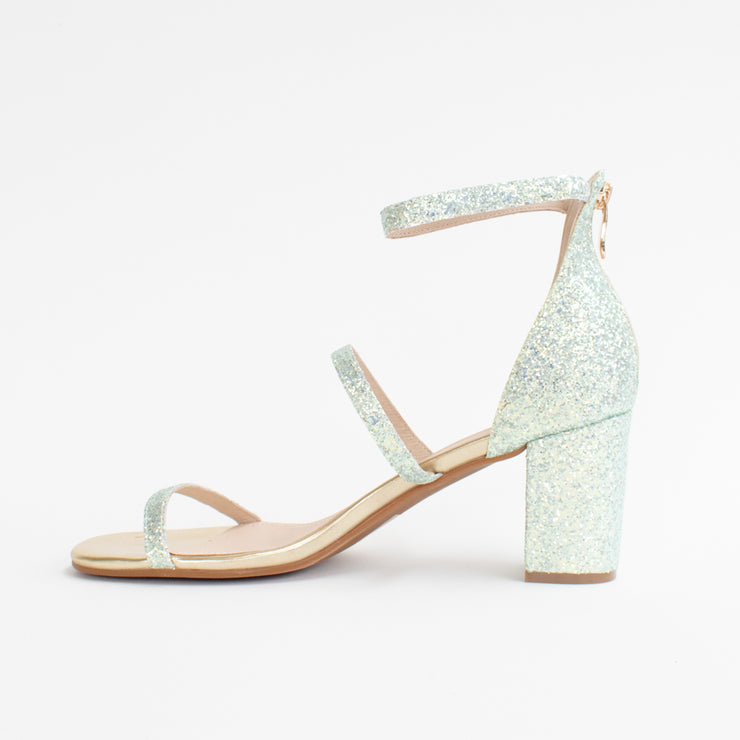 KatieNMe Clifton Sparkle Jewel Sandals inside. Size 45 womens shoes