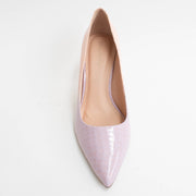 Capelli Rossi Cora Croco Lilac Salmon Shoes top. Size 42 womens shoes