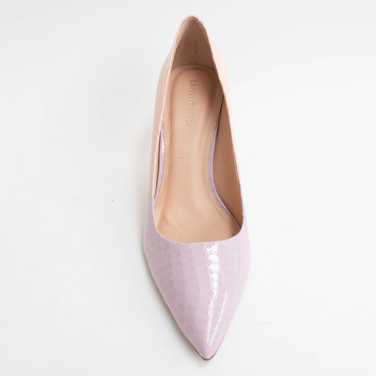 Capelli Rossi Cora Croco Lilac Salmon Shoes top. Size 42 womens shoes