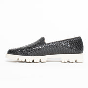 Sioux Cortizia 732 Black Moccasin inside. Size 12 womens shoes