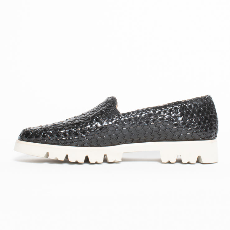 Sioux Cortizia 732 Black Moccasin inside. Size 12 womens shoes