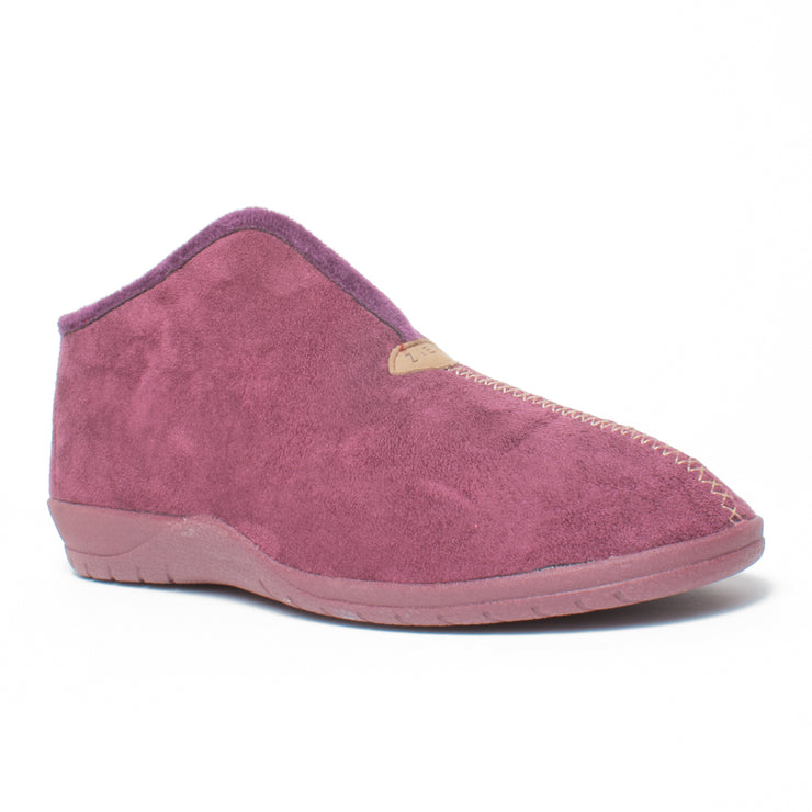Ziera Cuddles Mulberry Slipper front. Size 43 womens shoes