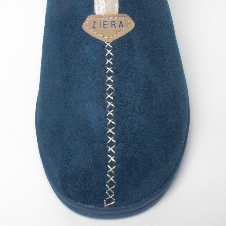 Ziera Cuddles Royal Blue Slipper toe. Size 42 womens shoes