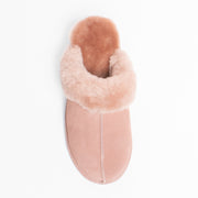 Hush Puppies Winter Blush Suede Slippers top. Size 10 womens shoes