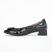 Bresley Dame Black Patent Shoes inside. Size 45 womens shoes