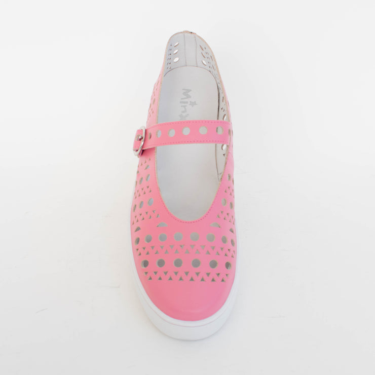 Minx Darcy Dark Coral Pink Shoes top. Size 46 womens shoes