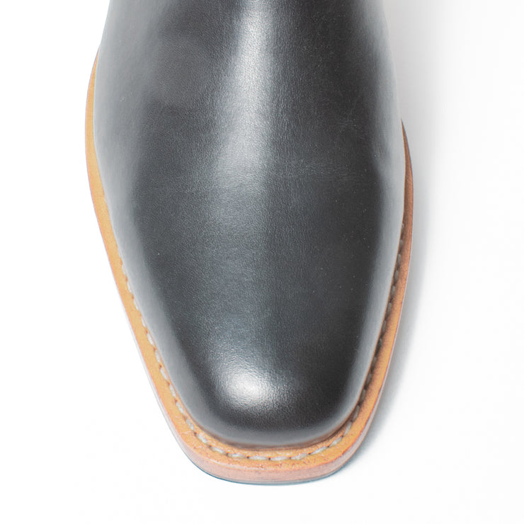 Bresley Darwin Navy Beige Ankle Boot toe. Size 46 womens shoes