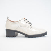 Bresley Daya Bone Patent Shoes side. Size 42 womens shoes