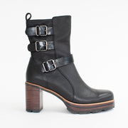Bresley Devious Black Boot side. Size 42 womens shoes
