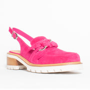 Dosile Hot Pink Suede