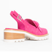 Dosile Hot Pink Suede