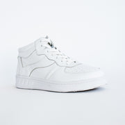 Hush Puppies Slam White Sneakers front. Size 11 womens shoes