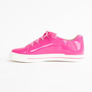 Ziera Audrey Hot Pink Patent Sneakers inside. Size 45 womens shoes