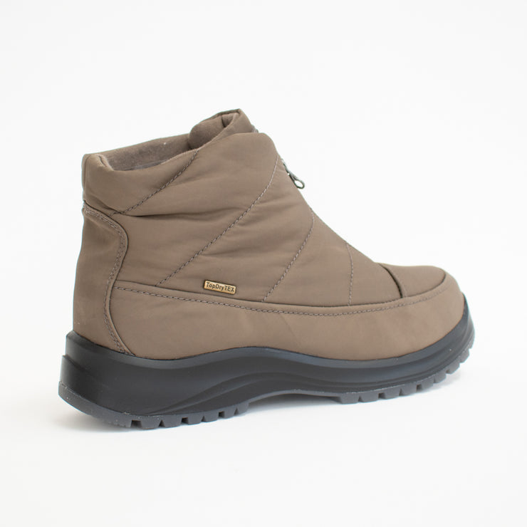 Josef Seibel Colorado 55 Bronze Ankle Boots back. Size 44 womens shoes