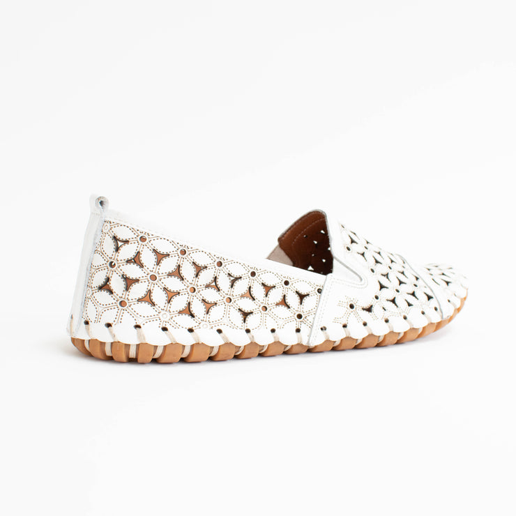 Cabello Muriel White Shoes back. Size 44 womens shoes