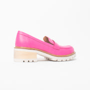 Bresley Duskland Hot Pink Loafer back. Size 44 womens shoes