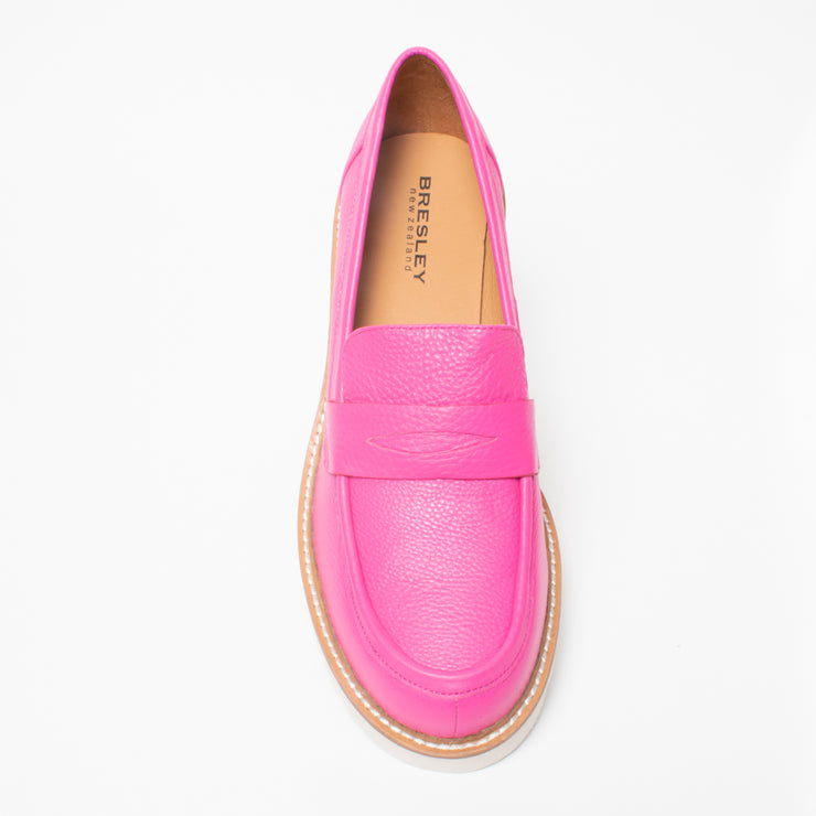 Bresley Duskland Hot Pink Loafer top. Size 46 womens shoes