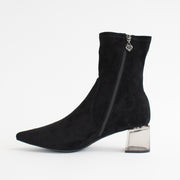 Minx Eden Black Ankle Boot inside. Size 46 womens shoes