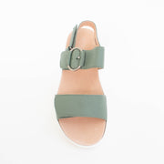 Klouds Elegance Edith Sage Sandals top. Size 43 womens shoes