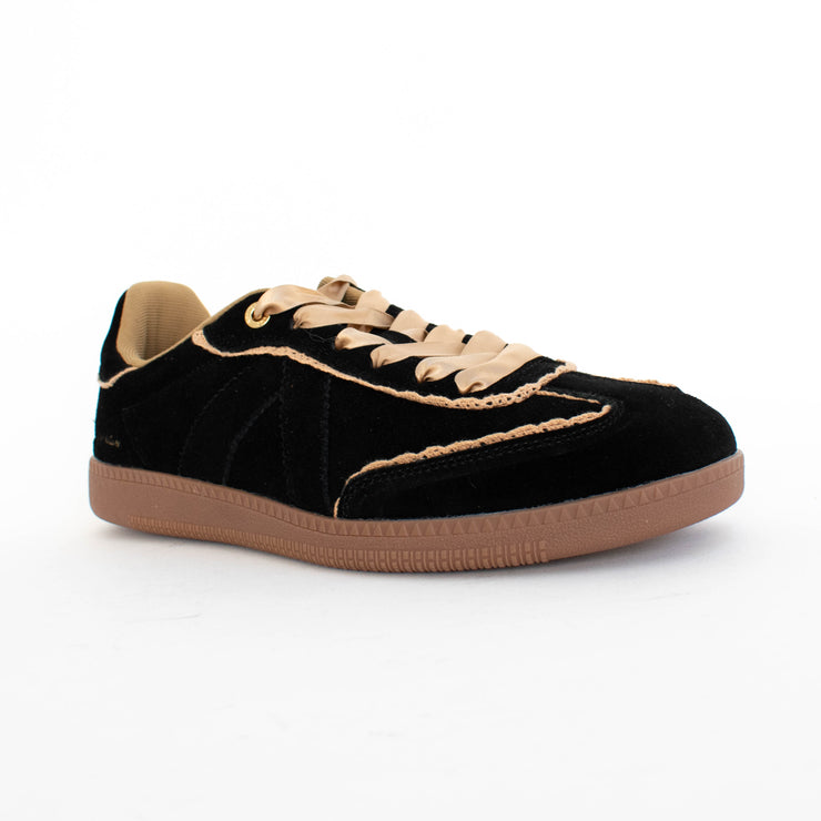 ASFVLT Elite Black Gold Sneakers front. Size 43 womens shoes