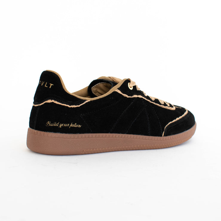 ASFVLT Elite Black Gold Sneakers back. Size 44 womens shoes