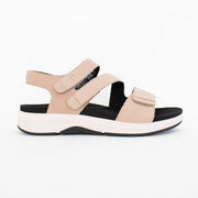 Josef Seibel Estelle 03 Blush Sandals side. Size 42 womens shoes