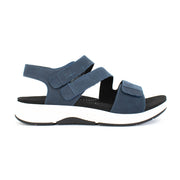 Josef Seibel Estelle 03 Ocean Sandal side. Size 42 womens shoes