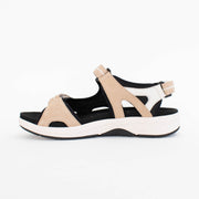 Josef Seibel 02 Beige Multi Sandals inside. Size 45 womens shoes