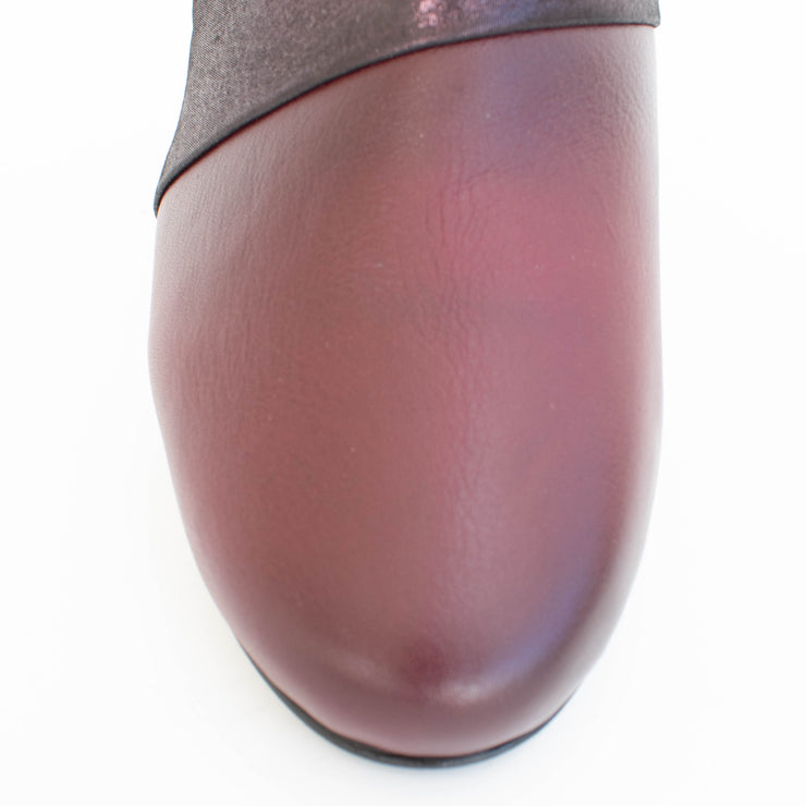 Cabello Eva Burgundy Ankle Boots toe. Size 43 womens shoes
