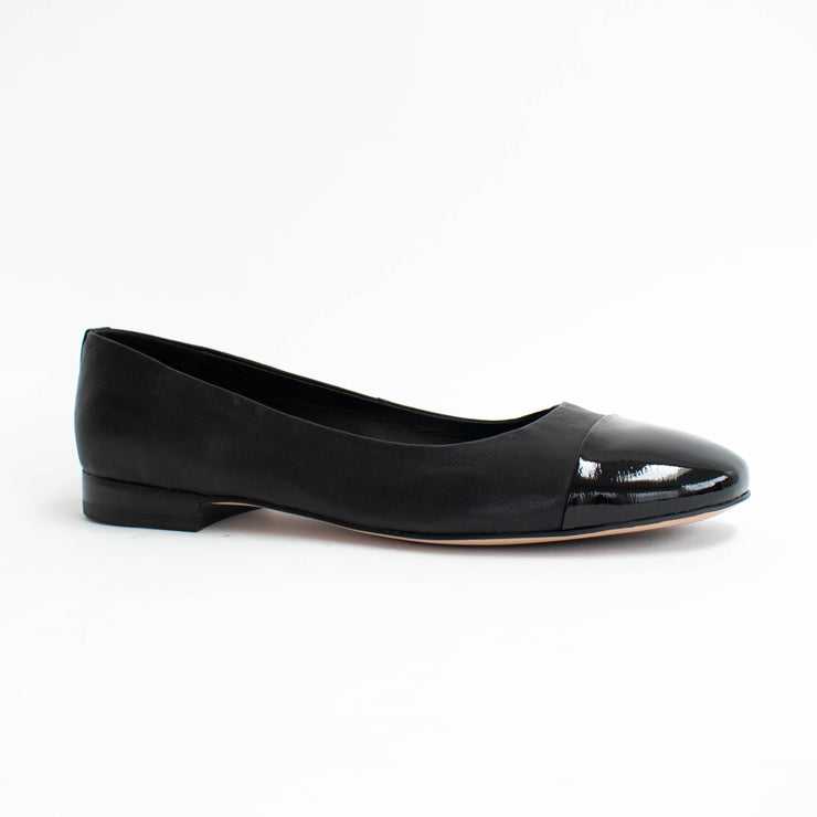 Ziera Exid Black Ballet Flats front. Size 43 womens shoes 