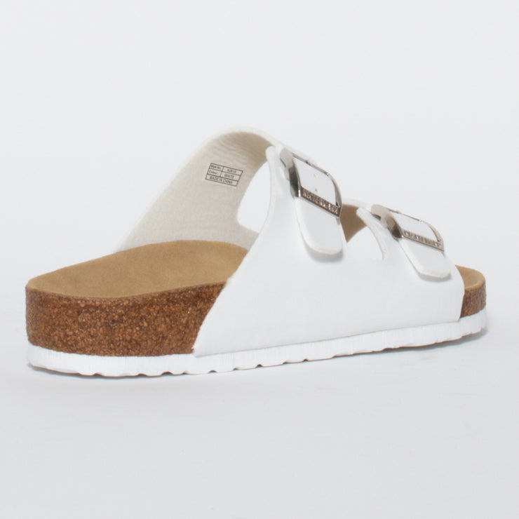 Neckerman Flicka White Sandal back. Size 44 womens shoes