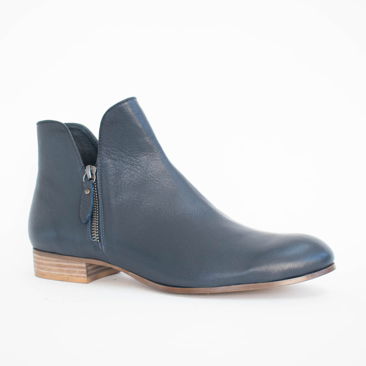 Django and Juliette Faye Navy Ankle Boots front. Size 43 womens shoes