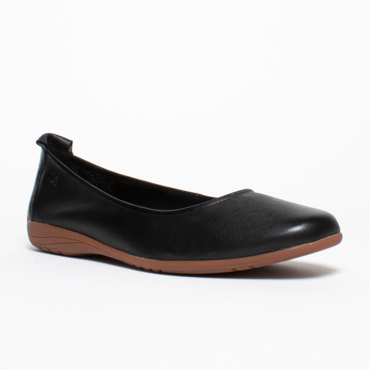 Josef Seibel Fenja 01 Black front. Size 43 womens shoes
