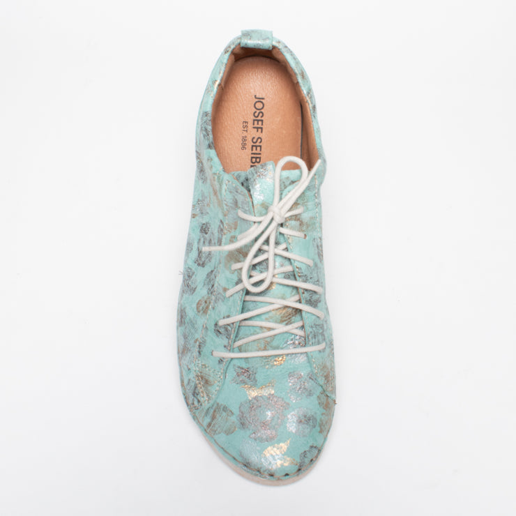 Josef Seibel Fergey 56 Mint Multi Sneaker top. Size 42 womens shoes